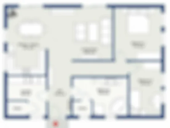 Meredian park shilphata 1 BHK Floor Plan